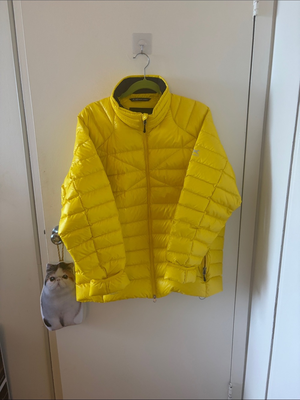 RLX Ralph Lauren Yellow Men’s Lightweight Puffer Jacket
